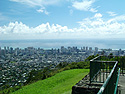 Photo 1 - View of Downtown Honolule at Puu Ualaokua Park Lookout.